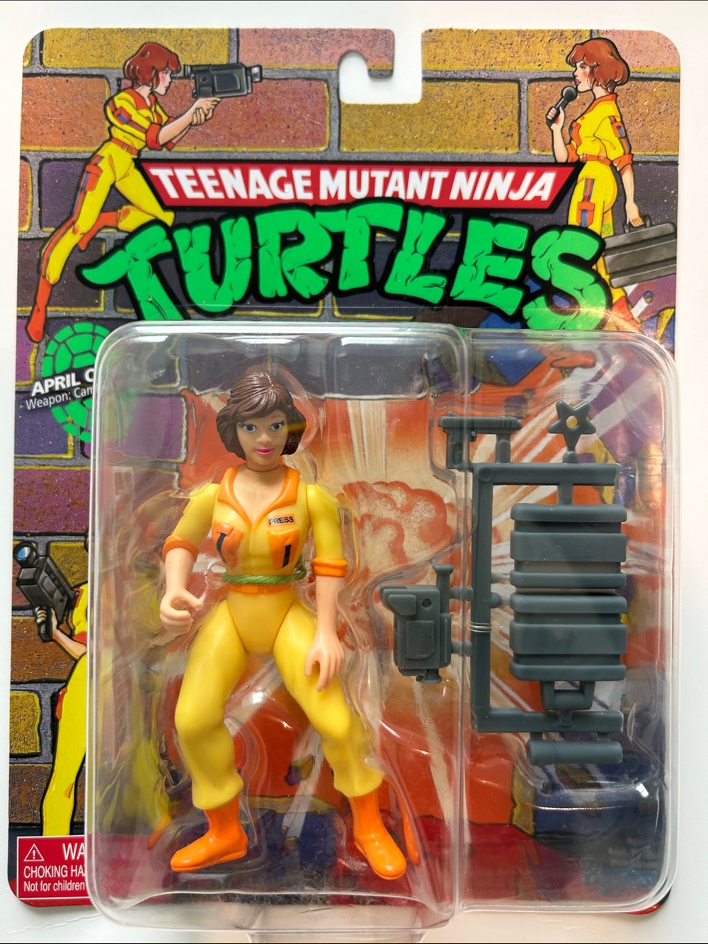 Teenage Mutant Ninja Turtles April O'Neil Action Figure - Yellow